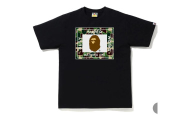 A BATHING APE Type MENS ABC CAMO SUPER BUSY WORKS TEE
